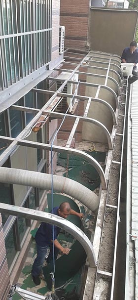 台南採光罩安裝