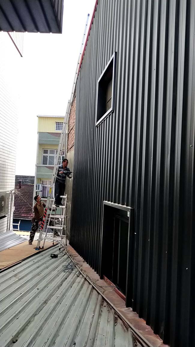 台南外牆穿鐵皮防水